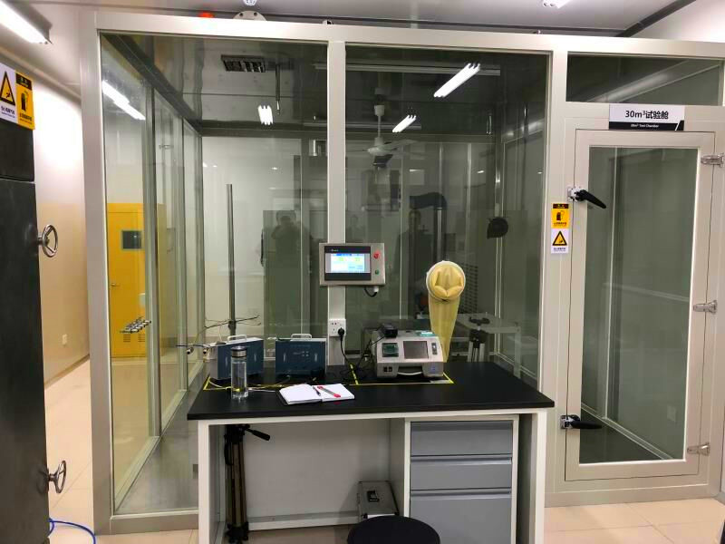 空氣凈化器CADR測試艙廠家推薦(圖1) 30立方米空氣凈化器CADR測試艙
